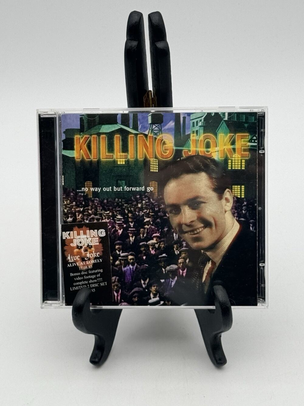KILLING JOKE-NO WAY OUT BUT FORWARD GO+VIDEOS*2 CD Pilot 85 Label VG